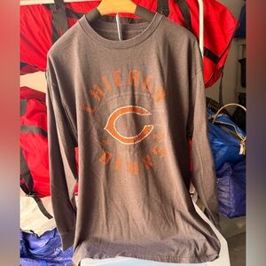 Chicago Bears Men's Long Sleeve Shirt - Dark Gray